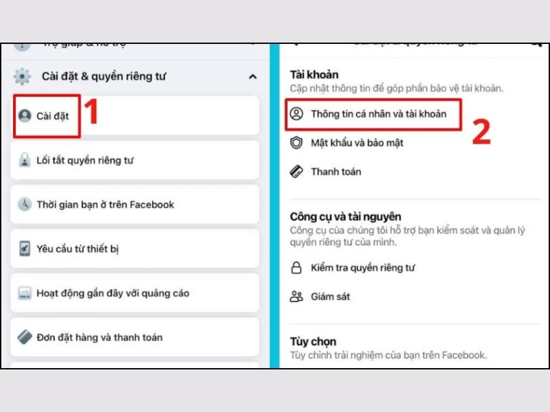 Cách đổi số điện thoại trên Facebook