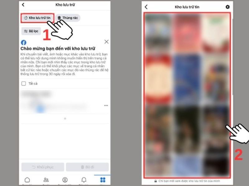 Cách xem người lạ xem story trên Facebook là ai