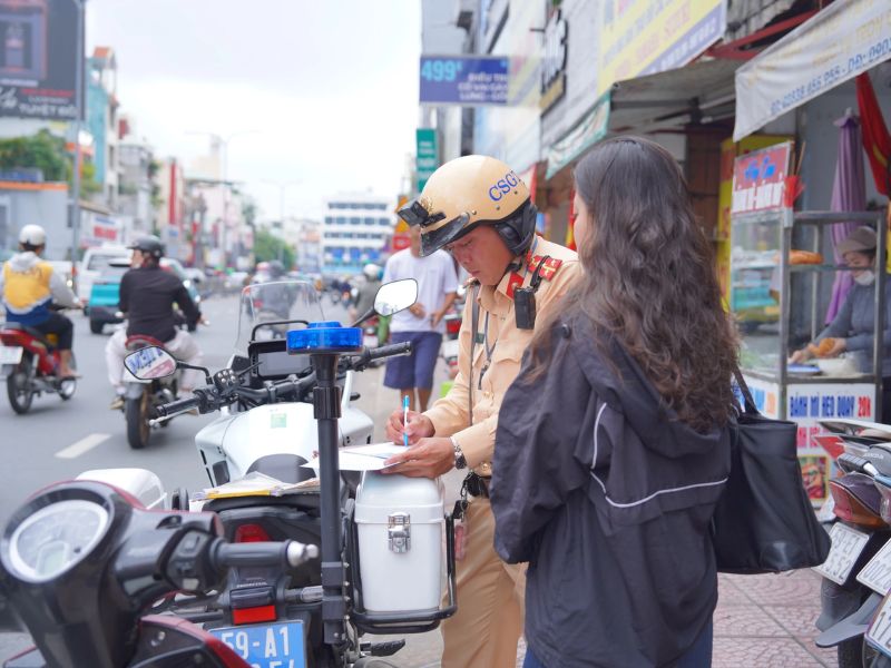 Các phương thức gửi thông tin vi phạm giao thông