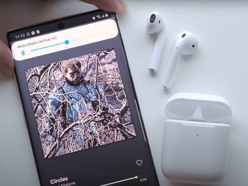 Các tính năng AirPods bị giới hạn khi kết nối với Samsung