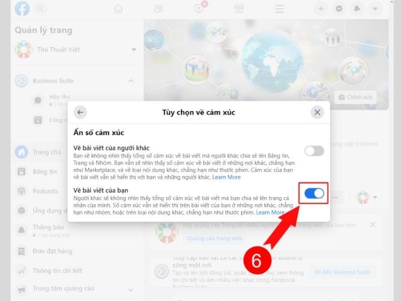 Cách ẩn lượt Like cho từng bài viết cụ thể
