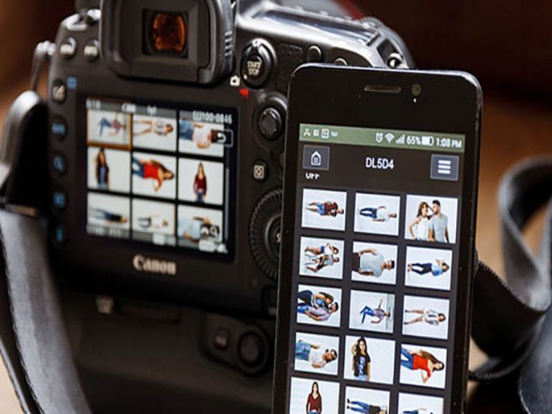 Hướng dẫn chuyển ảnh từ máy ảnh sang điện thoại