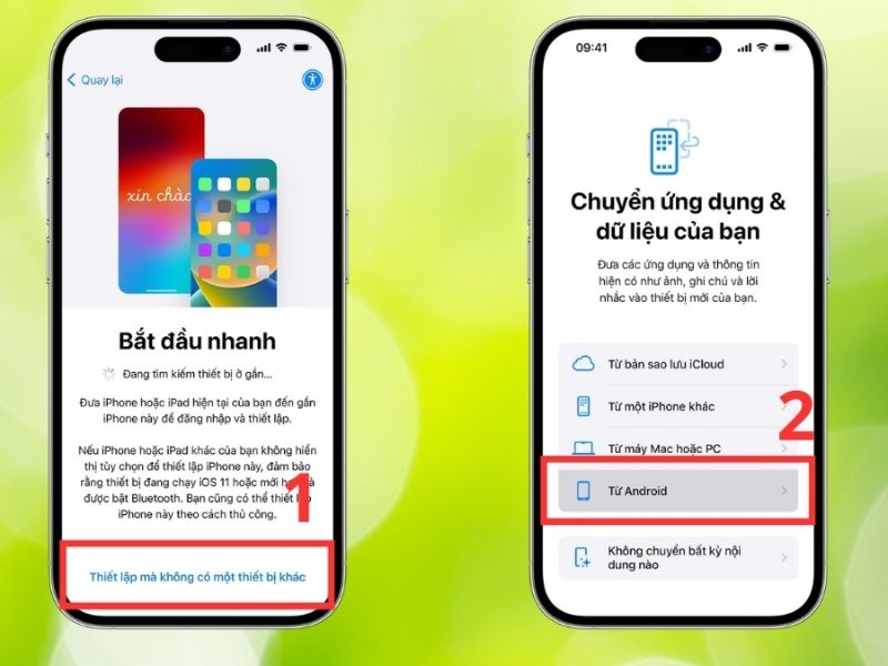 Cách chuyển dữ liệu từ realme sang iPhone bằng Move to iOS