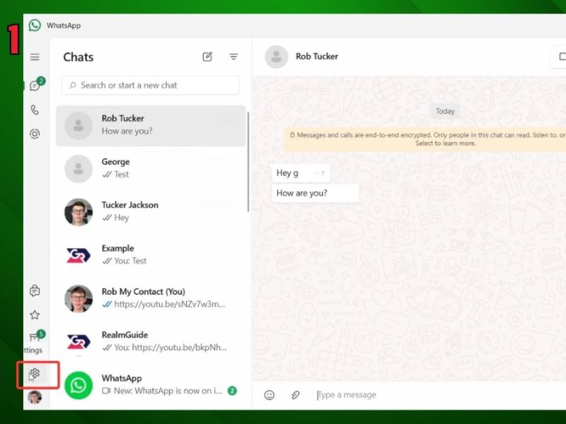 Hướng dẫn đăng xuất WhatsApp trên máy tính đơn giản