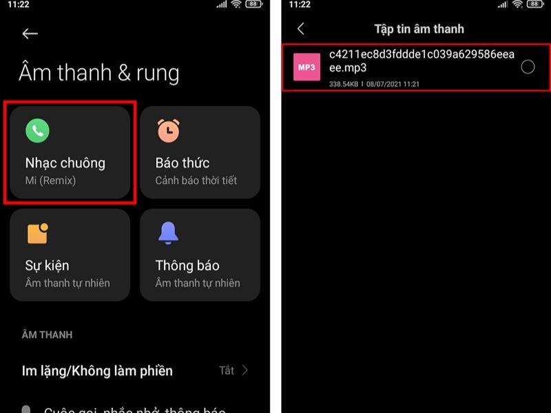 Cách đặt nhạc chuông điện thoại từ TikTok trên Android