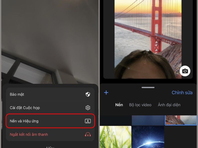 Cách đổi Background trong Zoom trên iPhone