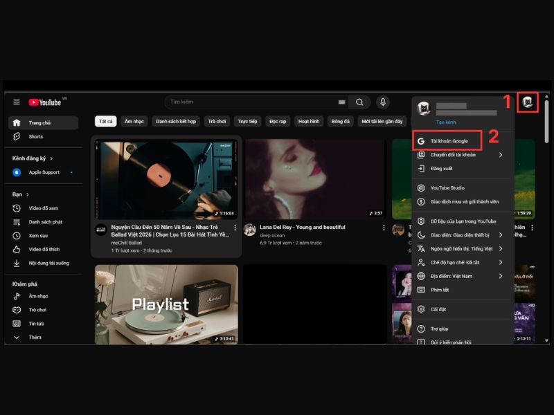 Cách đổi mật khẩu trên máy tính