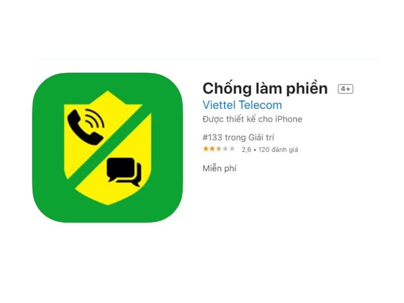 Cách dùng ứng dụng Chống làm phiền của Viettel