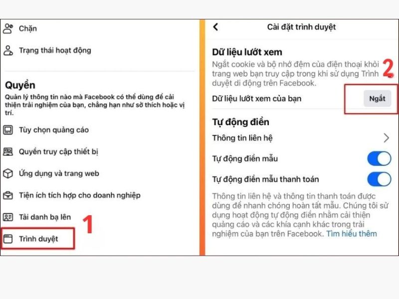 Giải phóng dung lượng Facebook trên điện thoại iPhone