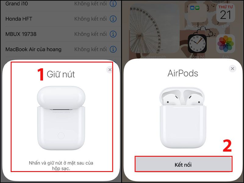 Hướng dẫn kết nối Airpod với iPhone dễ dàng