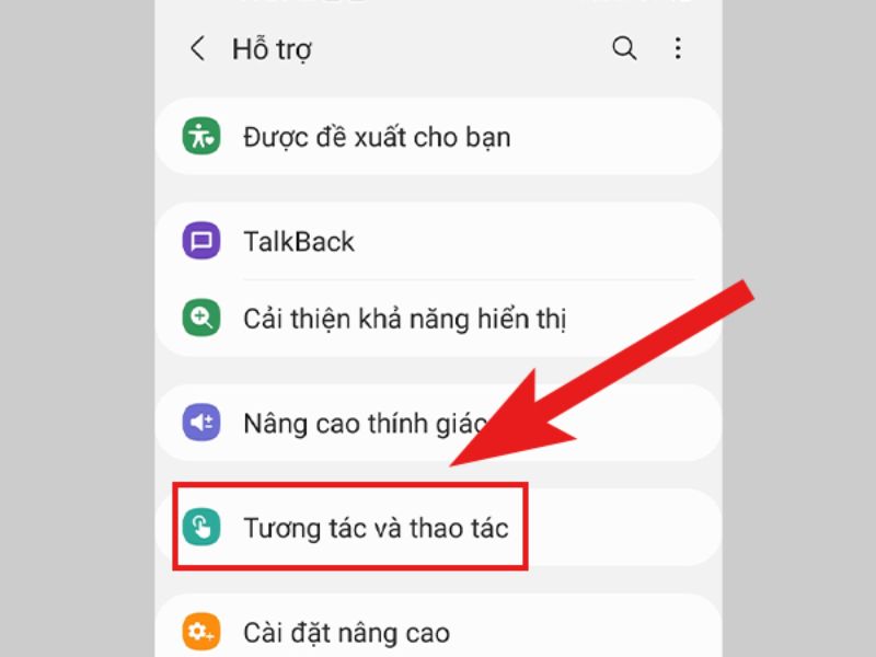 Cách khắc phục lỗi không tắt được trợ năng Samsung