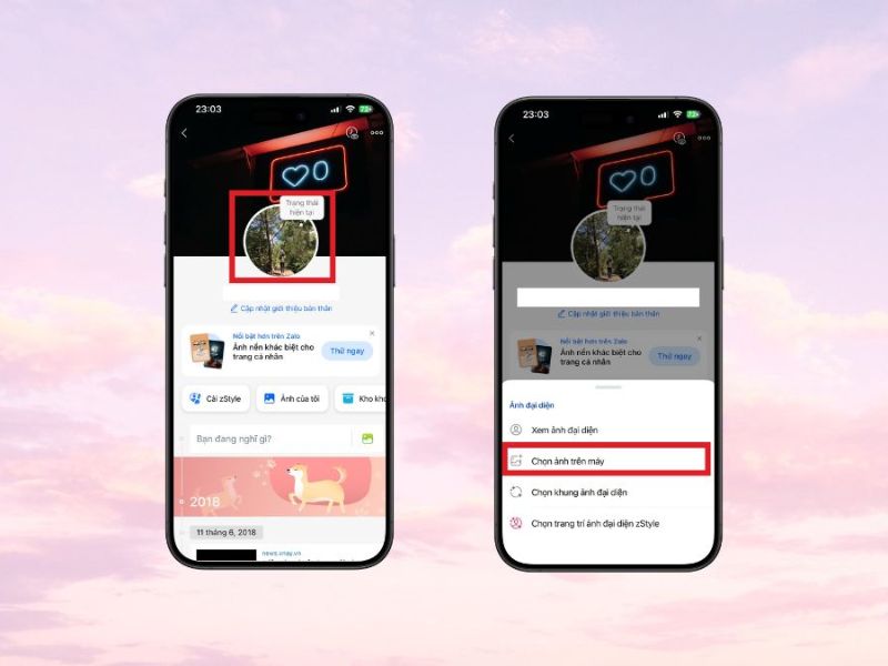 Các bước khóa ảnh đại diện trên Zalo siêu dễ