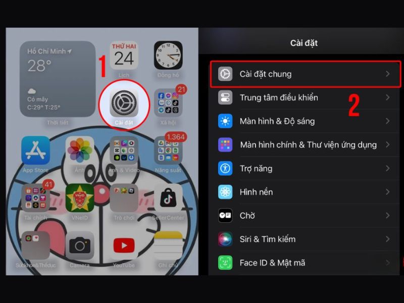 Hướng dẫn cách khôi phục cài đặt gốc trên iPhone