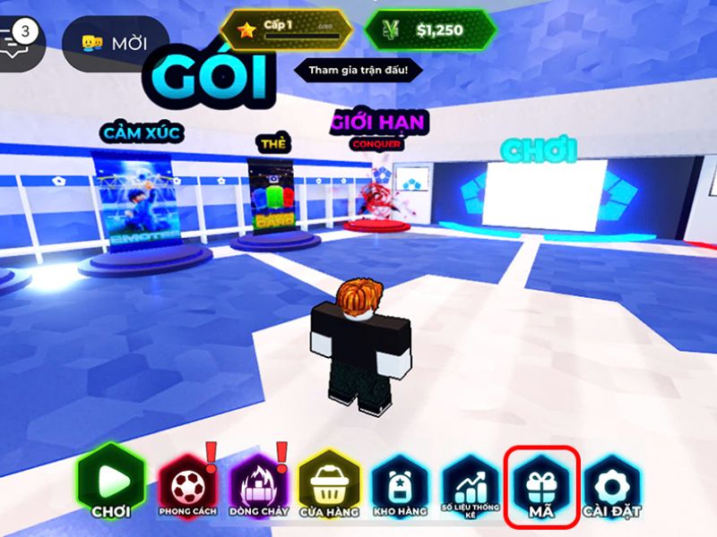 Cách nhập code Blue Lock Rivals trong Roblox