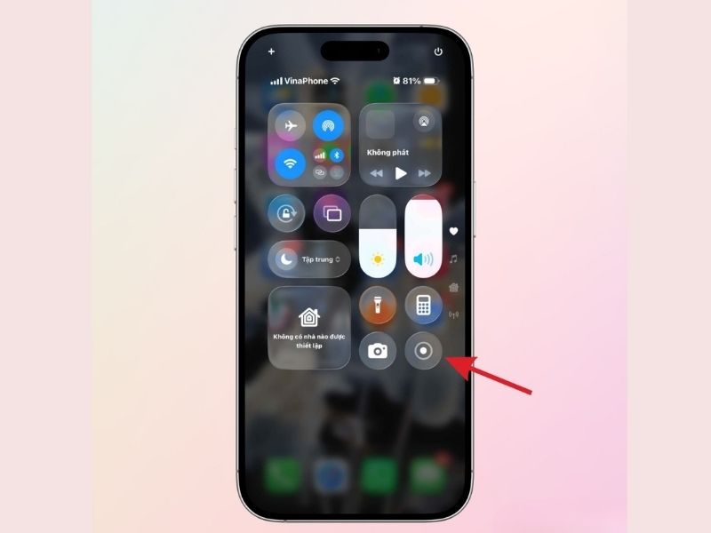 Cách quay màn hình iPhone 18 Pro Max trực tiếp không cần ứng dụng