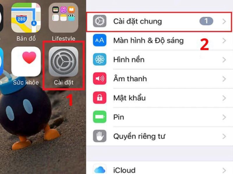 Cách sửa lỗi iPhone bị ô vuông xanh