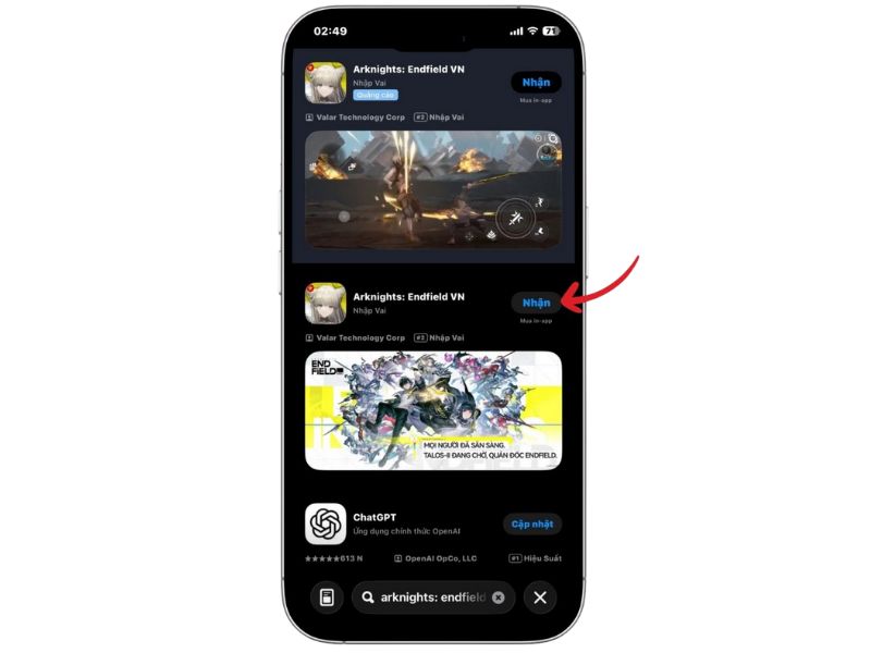 Cách tải Arknights Enfield trên điện thoại