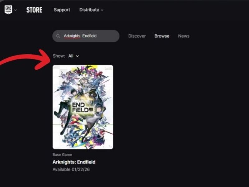 Cách tải Arknights Endfield bước 2