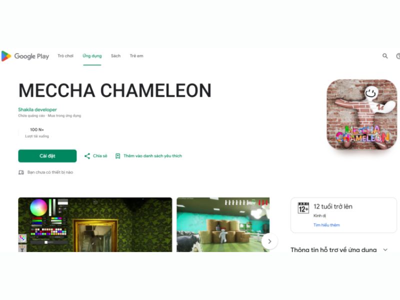 Hướng dẫn tải game Meccha Chameleon trên Android