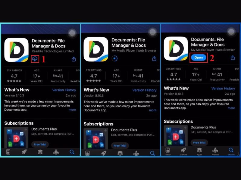 Tải ứng dụng Documents
