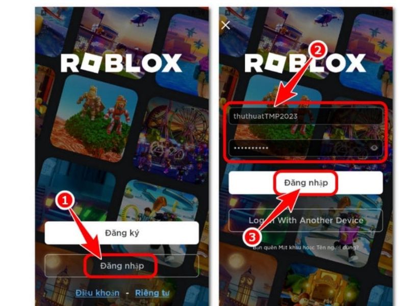 Cách tải game Roblox trên điện thoại
