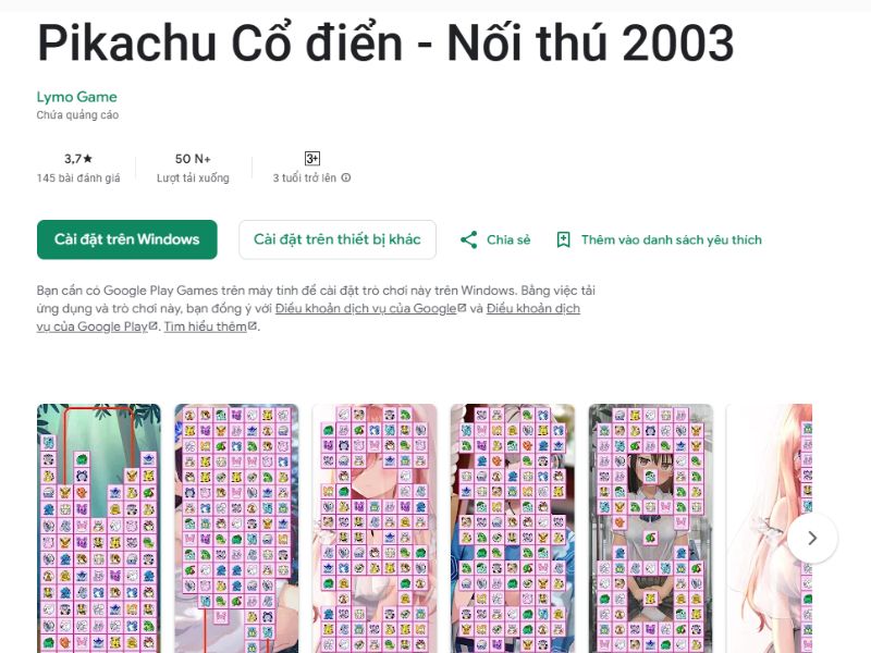 Hướng dẫn tải game Pikachu về điện thoại miễn phí