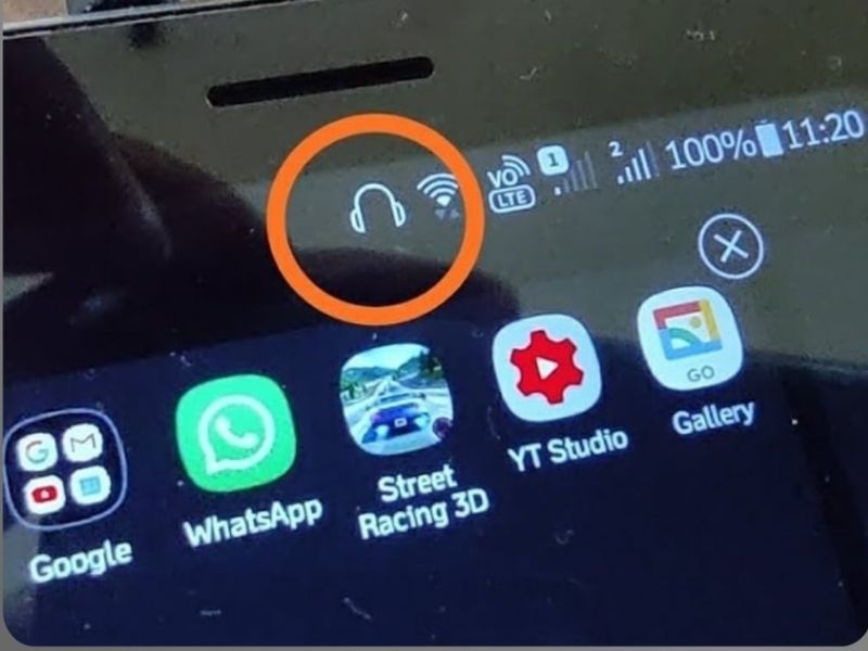 Các bước tắt biểu tượng tai nghe trên điện thoại