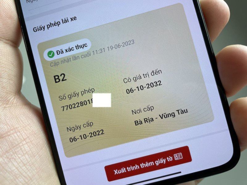 Tích hợp đăng ký xe vào VNeID thành công