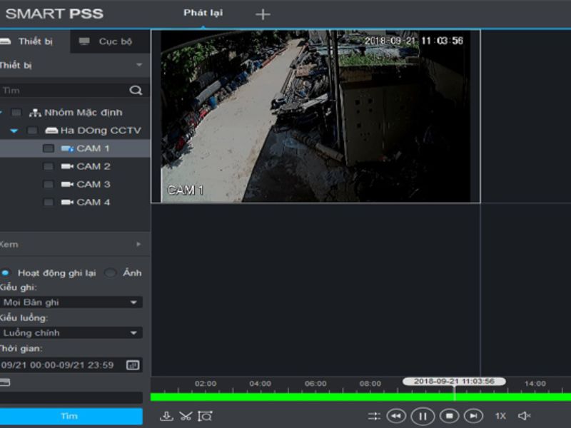 Hướng dẫn xem lại lịch sử camera Imou trên điện thoại