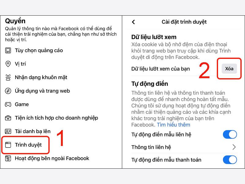 Hướng dẫn xử lý đăng nhập Facebook trên điện thoại