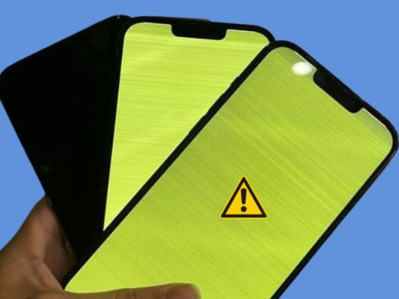 Hướng dẫn khắc phục màn hình iPhone bị xanh lá cây