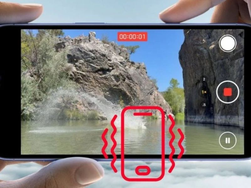 Camera bị lỗi chống rung hoặc lấy nét