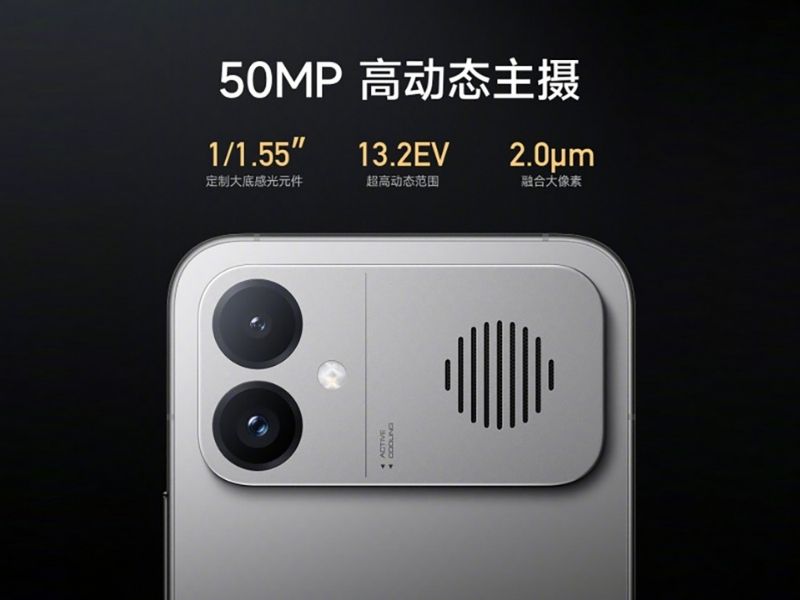 Máy được trang bị camera chính 50MP