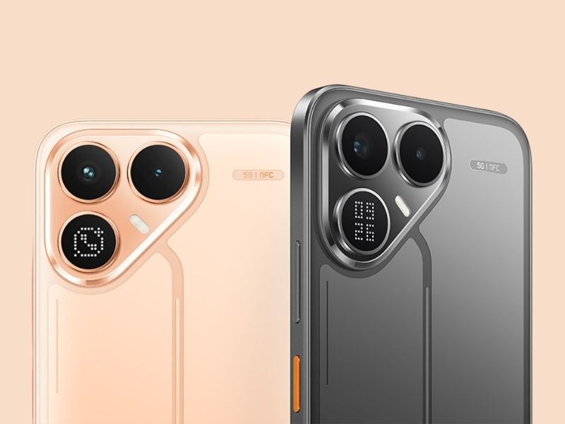 Máy sở hữu cụm camera tam giác nổi bật