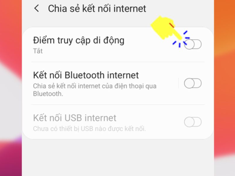 Chia sẻ WiFi qua Bluetooth 