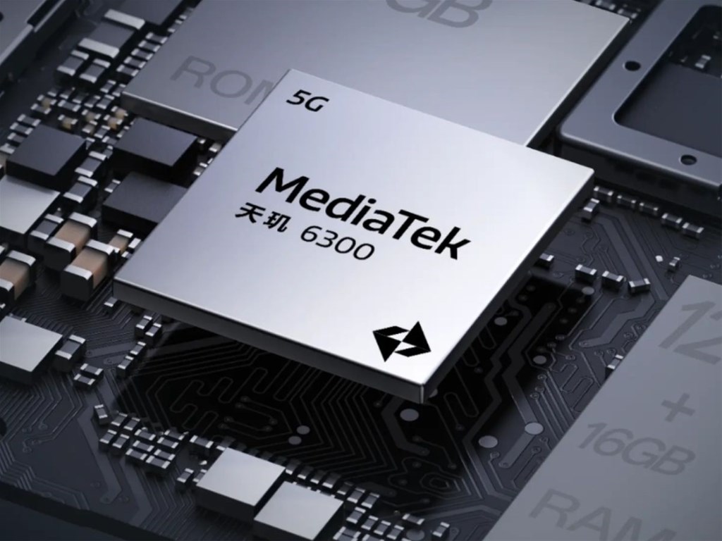 Máy sử dụng chip MediaTek Dimensity 6300