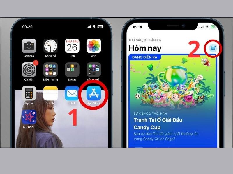 Các bước chuyển vùng iPhone