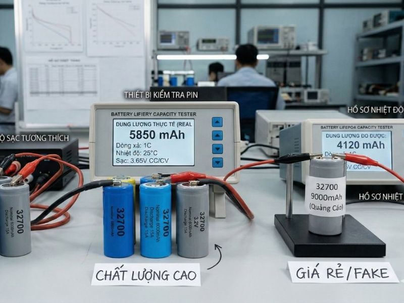 Có nên sử dụng pin 32700 không?