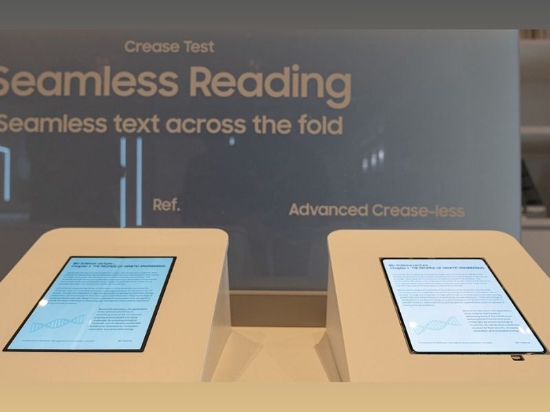 Công nghệ màn hình UTG kép mới của Galaxy Z Fold8