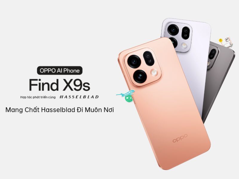 OPPO Find X9s điện thoại quay TikTok đẹp với camera Hasselblad nổi bật