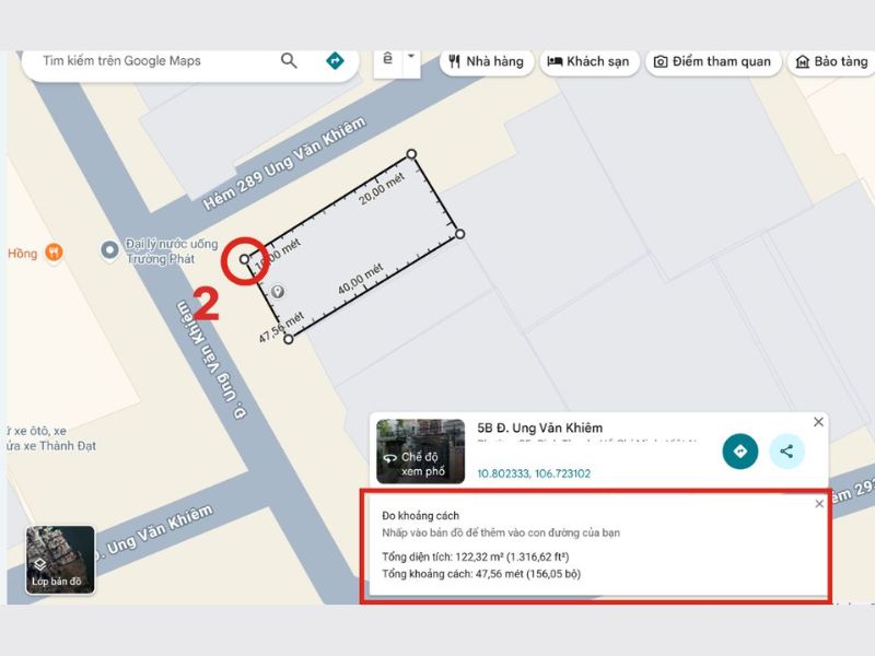 Cách đo diện tích đất bằng Google Maps