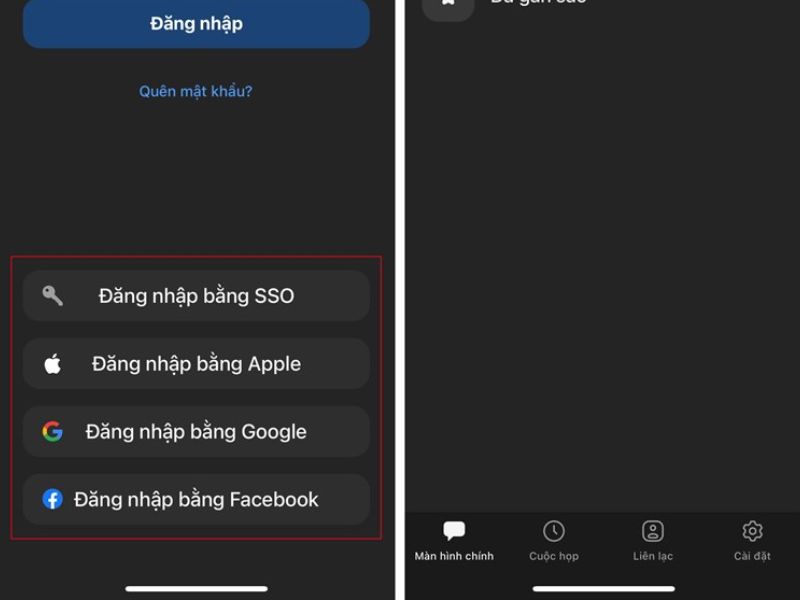 Đổi Background trước khi vào phòng họp
