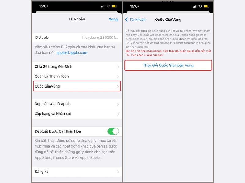 Đổi vùng tải game Clash of Clans