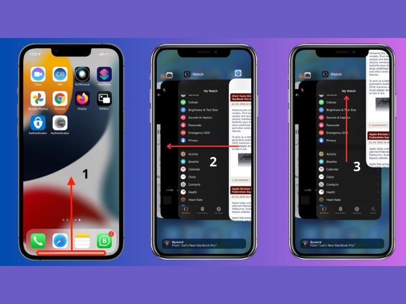 Cách đóng tất cả ứng dụng trên iPhone