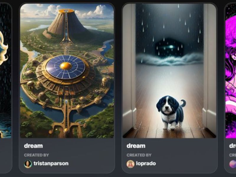 Dream by Wombo – AI tạo ảnh nhanh theo phong cách nghệ thuật