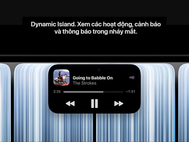 Màn hình Macbook Pro có Dynamic Island
