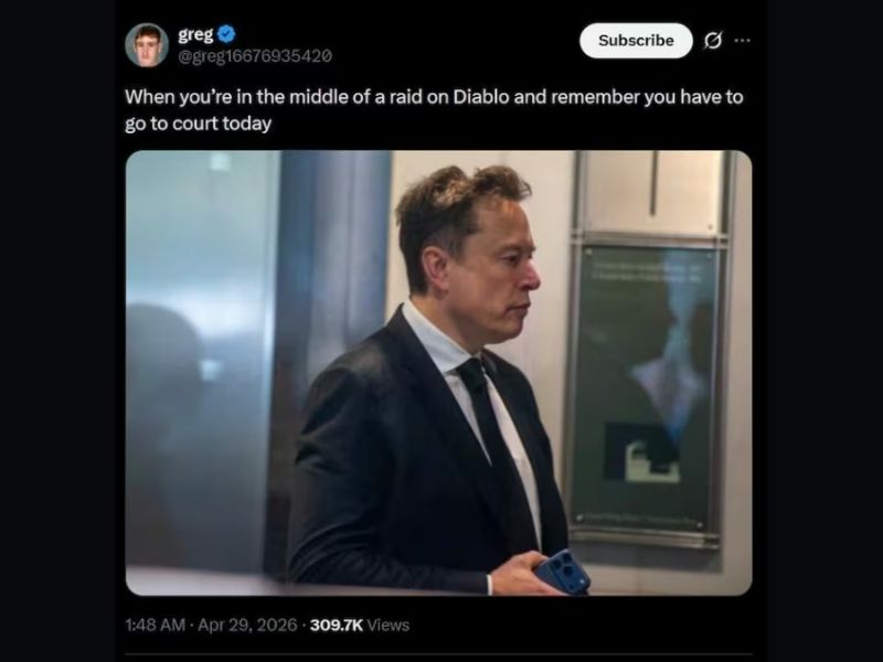 Rò rỉ hình ảnh Elon Musk dùng iPhone 17 Pro Max