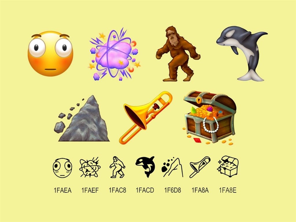 Emoji mới trên iOS 26.4 beta 3