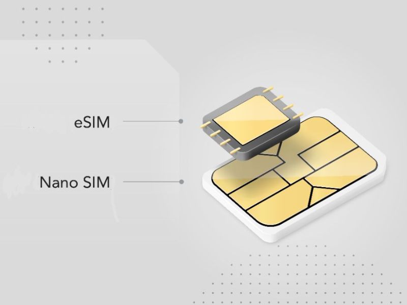 eSIM và Nano Sim