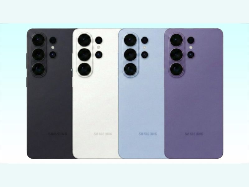 Bảng màu Galaxy S26